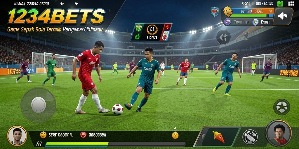 Tampilan gameplay realistis dari 1234BETS yang memukau.