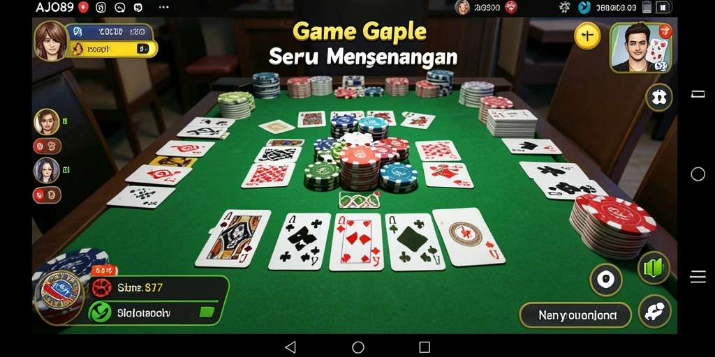 Tampilan gameplay AJO89 yang menarik dan seru.