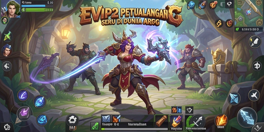 Tampilan menarik dari gameplay EVIP2 yang menantang.