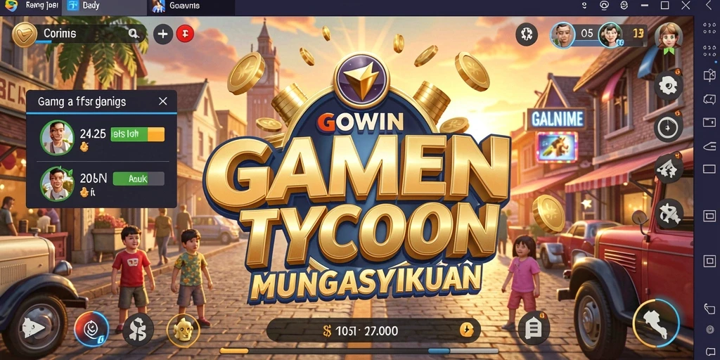 Tampilan gameplay GOWIN yang menarik dan interaktif.