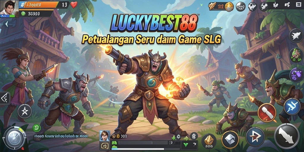 Tampilan gameplay menarik di LUCKYBEST88 yang penuh strategi.
