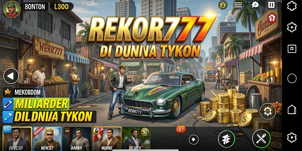 Tampilan gameplay menarik dari REKOR777 yang penuh strategi Tycoon.