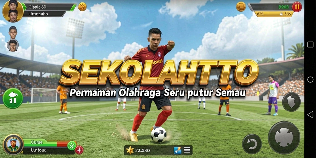 Gameplay seru dari SEKOLAHTOTO dengan berbagai jenis olahraga menarik.