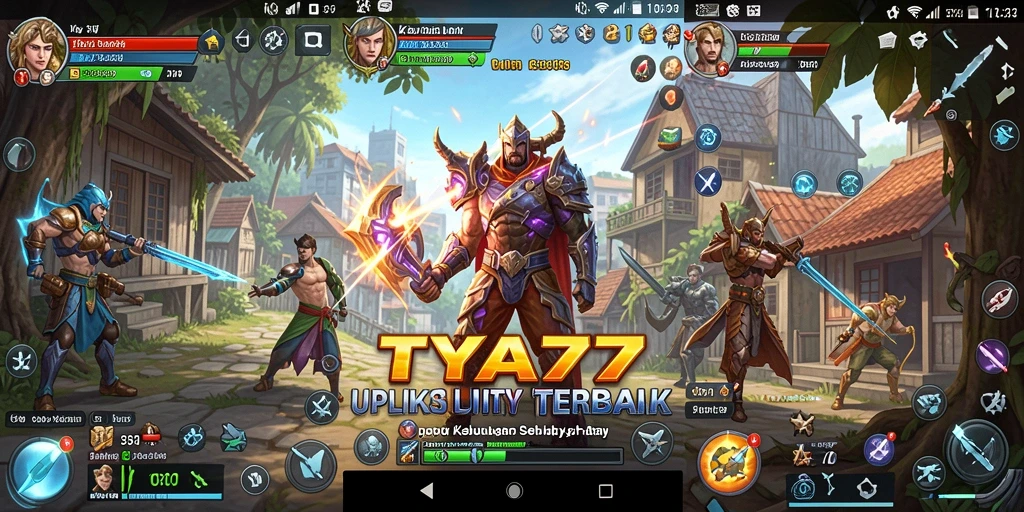 Tampilan antarmuka TYA777 yang user-friendly dan fungsional.